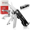 BIBURY EDC Multitool, 10 in 1 Pocket Size EDC Key