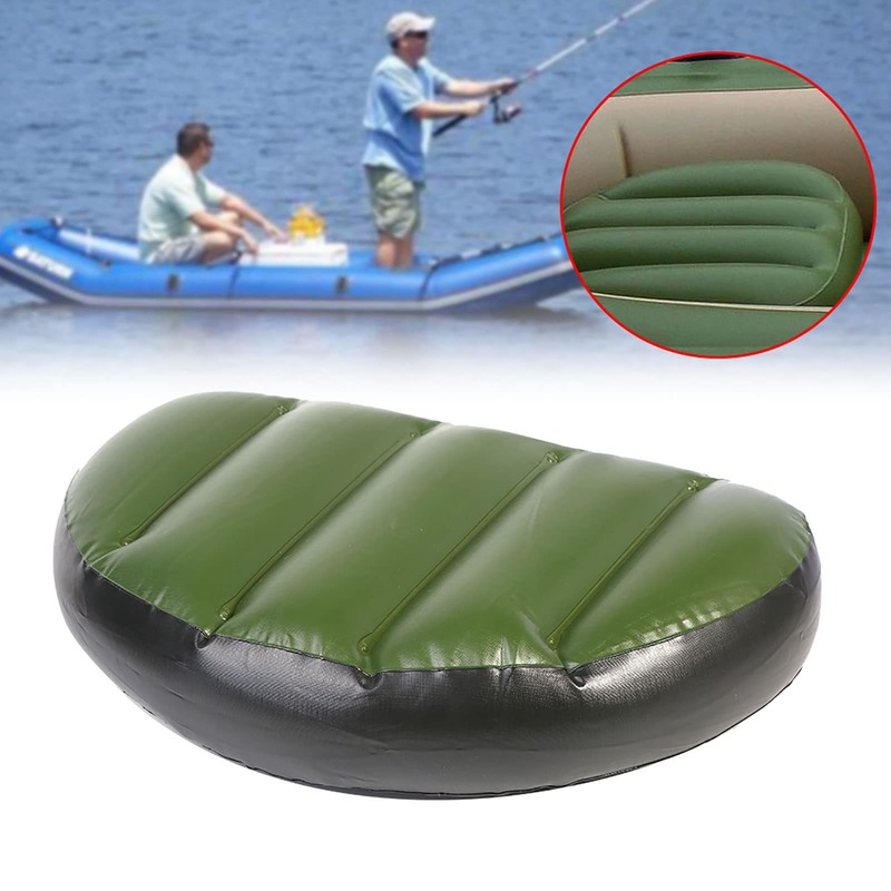 Pack of 2 Inflatable Boat Cushion, Adjustable Inflatable Seat for