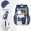PAMANO Clear Backpack Heavy Duty Transparent See Through Bag for