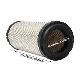 TOTMOX Filtro de aire, RS3704, AF25551, CA9550, M131802, 224285007, P821575, RS3704, AF25551, CA9550, M131802, 224285007, Wix 464 3, 14 6-7472, para maquinaria agrícola, equipo inrial