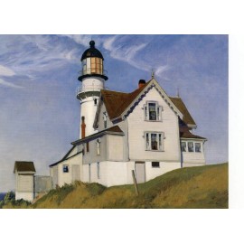 Pomegranate Captain Upton's House, 1927, Edward Hopper (American, 1882-1967) --POSTCARD