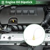Motoforti Engine Oil Dipstick Oil Level Dip Stick Double Hole