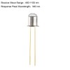 uxcell 5pcs Photosensitive Diode Photodiodes Light Sensitive Sensors,5mm Round Head