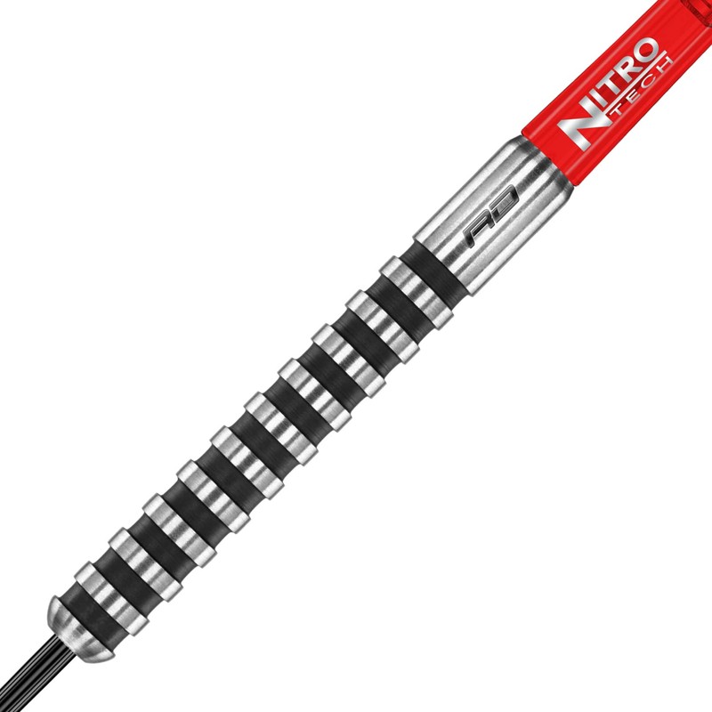 RED DRAGON Javelin Black 22g Tungsten Darts Set with Flights