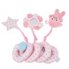 Baby Plush Animal Stroller Toys Spiral Activity Hanging Toys Ringing