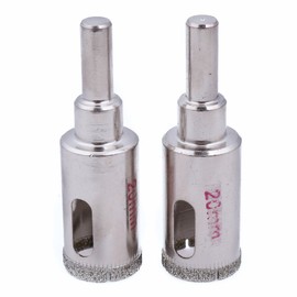 2Pcs 20mm 3/4" inch Diamond Hole Saws Granite Drill Bits Masonry Tools for Stone