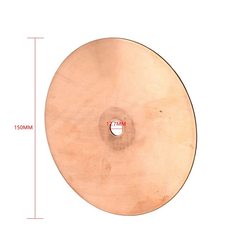 150MM Copper Laps Gems Polishing Copper Disc Polishing Grinding Disc