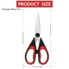 Vutyvve Kitchen Scissors, 3 Removable Kitchen Scissors, Stainless Steel Blades,