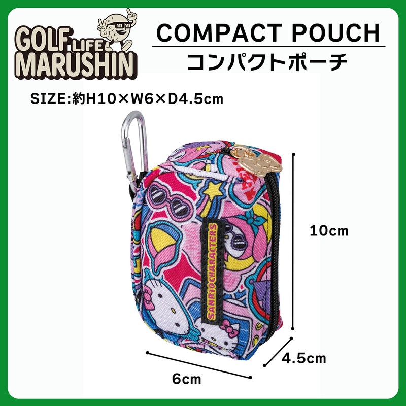 Marushin 3335016400 Sanrio Characters Popping Characters Character Beginners Golf Ball
