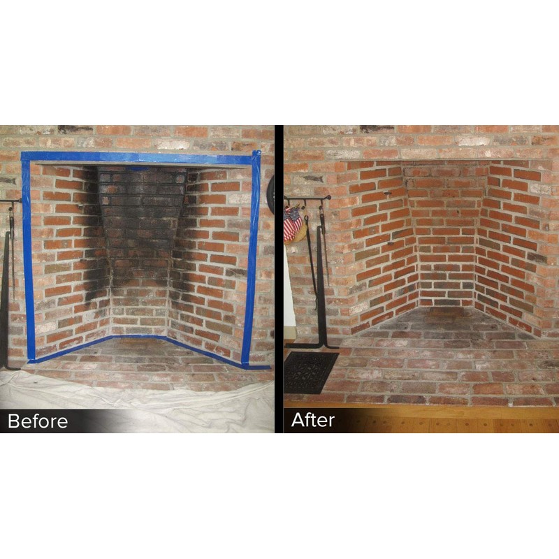 CHIMNEYRX 300467 Paint N Peel Fireplace Cleaner – Removes Smoke