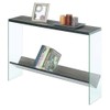 Convenience Concepts SoHo Glass Console Table 42" - Modern Sofa
