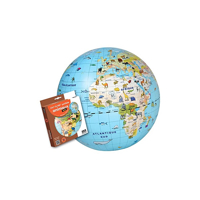 Caly Globe Inflatable Animals Maxi 50cm 049F Ocean Blue