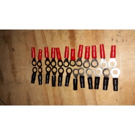 Install Bay Metra The Install Bay IB8GNRT 8 Gauge Nickel Plated Ring Terminal