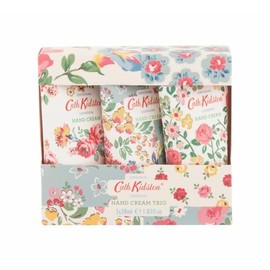 Heathcote & Ivory Cath Kidston Cottage Patchwork Honeysuckle Cornflower Hand Cream Trio Set