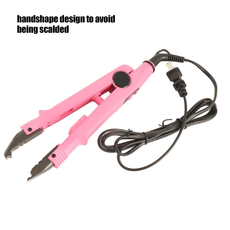 Hair Extension Iron Temperature Change Heated Connector Machine Keratin Tool