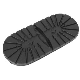 BTER Durable Soft Shoe Repair Replacement, Black Heel, Rubber Out Sole, Shoe Replacement
