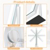 Gvnkvn Curved Makeup Vanity Mirror with Lights 17.2" Large LED