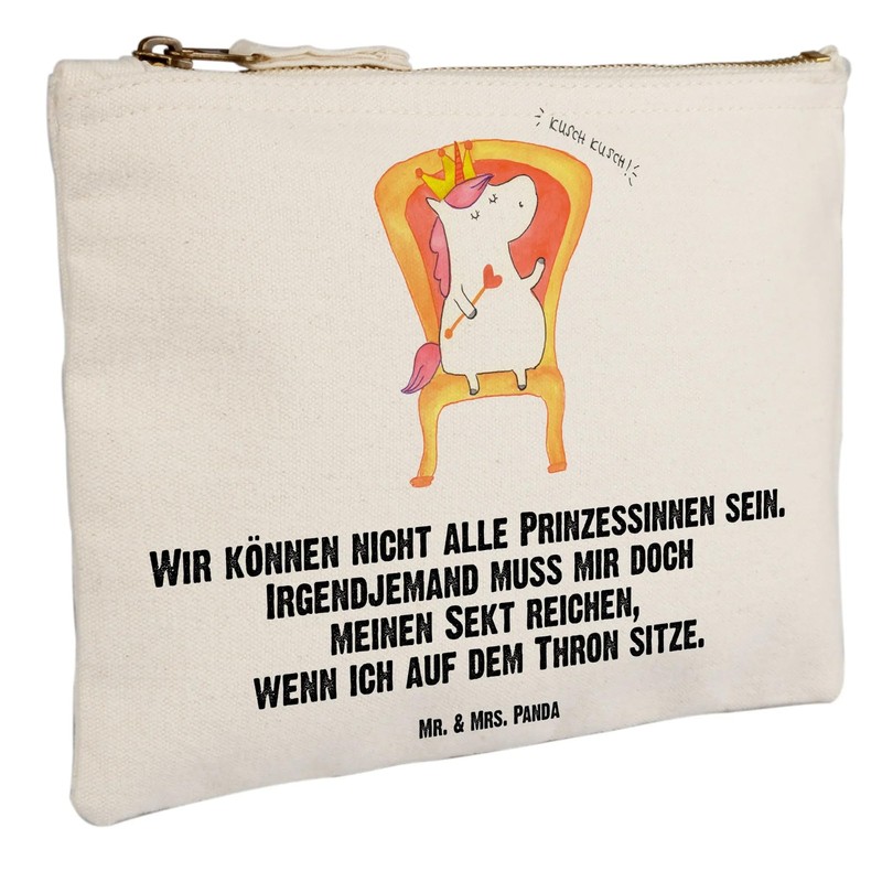 Parent-New Mr. & Mrs. Panda M Unicorn King Makeup Bag,
