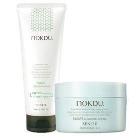 Senite Mung Bean Smart Cleansing Foam + Cleansing Cream Set (2 types, 1 set) / 세니떼 녹두 스마트 클렌징 폼 + 클렌징 크림 세트 2종, 1세트