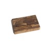 Lipper International 7217 Teak 6" End Grain Cutting Board with