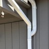 VYH Downspout Gutter Y Connector 2x3 Upright High Gloss White
