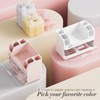 Delamu Makeup Organizer Countertop with 6 Brush Holder, Bathroom Countertop