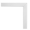 LUXRITE 2x4FT LED Panel Flange Kit, Aluminium Frame, Fits with