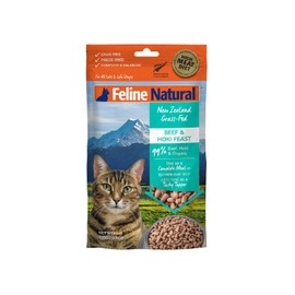 Feline Natural - Grain-Free Freeze Dried Cat Food - Beef & Hoki, 3.5oz