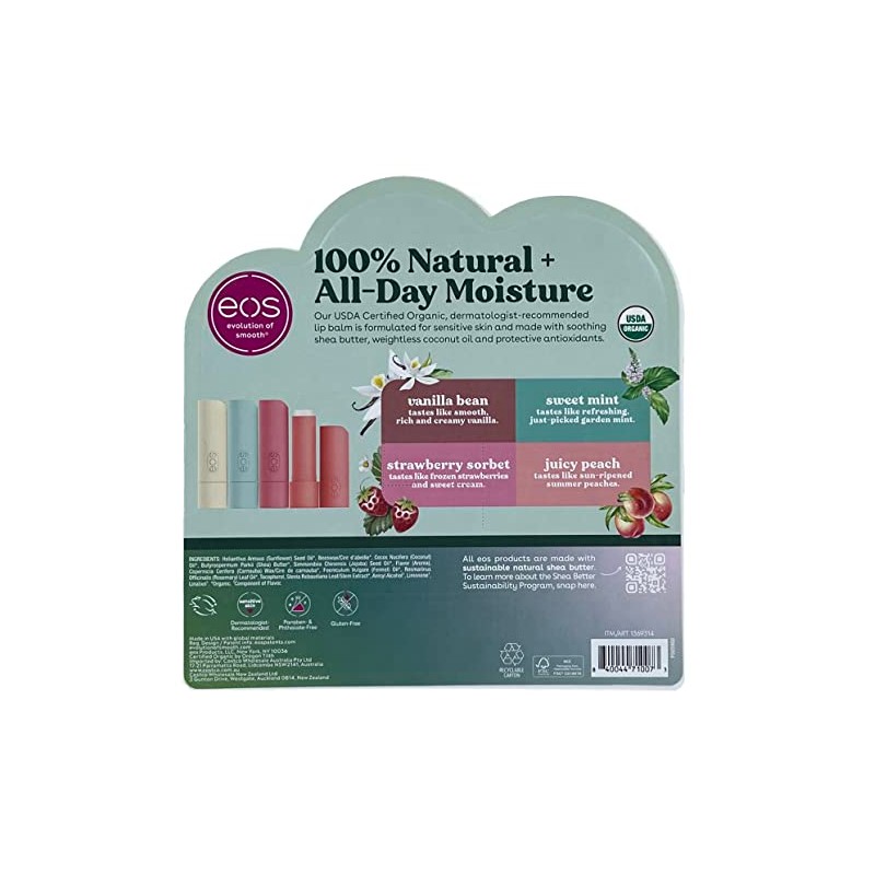 eos Best of eos Lip Balm, 9 Sticks