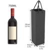 Kraft Wine Gift Bag, Premium Wine Gift Bag with Handle,