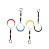 BIUDECO Outdoor Kids Play Set Swing Gymnastic Rings Climbing Ring