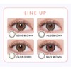 Color Contacts CANNA ROZE Nude Brown Kanna Rose 【1 box