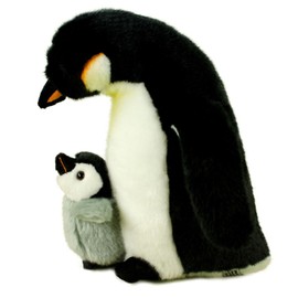 Penguin with Baby 25 cm