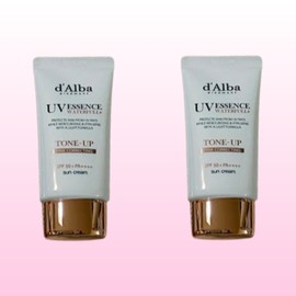 Dalba Waterful Pink Tone-up Sun Cream 50ml+50ml Inorganic Moisture Sun Cream Padepfree No Eye Stinging [1+1] Dalba Green Tone-up Sun Cream / 달바 워터풀 핑크 톤업 선크림 50ml+50ml 무기자차 수분썬크림 파데프리 눈시림없는 [1+1] 달바 그린 톤업 선크림