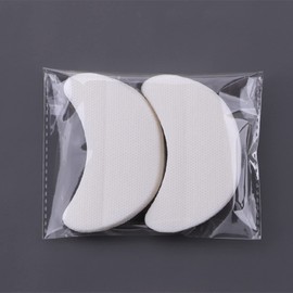 LATRAT 100 Pieces Eyeshadow Stickers Non-Woven Eyeshadow Stickers Smoke Makeup Stickers for Preventing Eyelash Extensions Dyeing and Makeup Residues