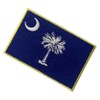 South Carolina State Flag Embroidered Emblem Iron On Sew On