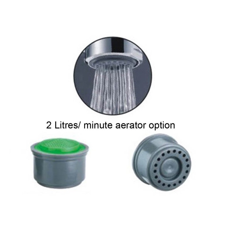 LOWENERGIE Tap Aerator 22mm Female,2ltr per Minute, Water, Energy Saving
