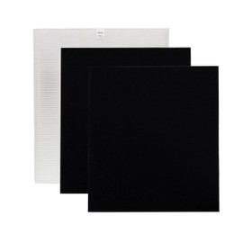 Filter-Monster Replacement Filter Compatible with Coway AP1512HH and AP1512HHS Air Purifiers, 1 True HEPA Filter & 2 Deodorization Filters, Set