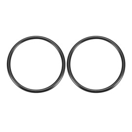 sourcing map Nitrile Rubber O-Rings, 130mm OD 112.8mm ID 8.6mm Width, Metric Sealing Gasket, Pack of 2