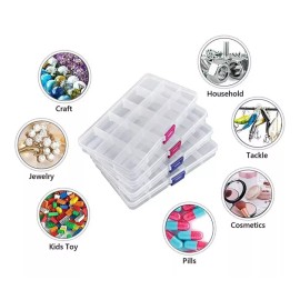 Dbmb Caja Organizadora Para Decoración De Uñas 10 Divisiones