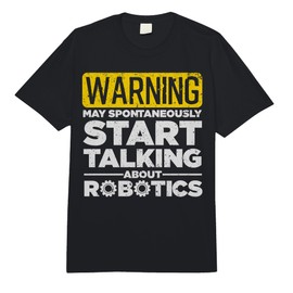 Funny Robotics Art for Men Women Robotics Engineer Robots Comfort Colors Adult Heavyweight T-Shirt