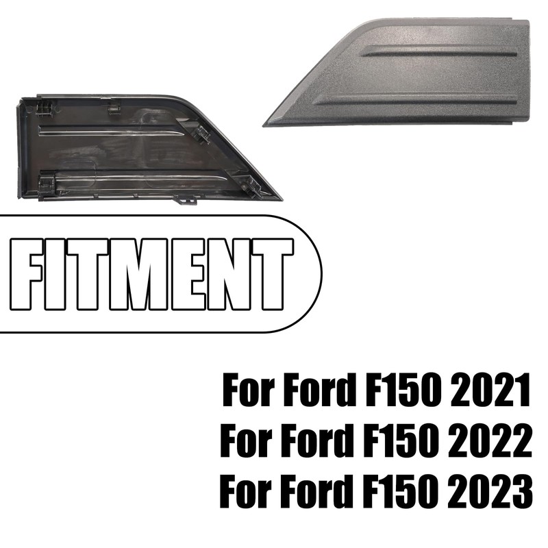 Front Lower Bumper Guards Pads Inserts End Caps Outer Cover