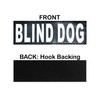 Doggie Stylz Blind Dog Vest Harness with Removable Patches and