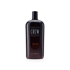 American Crew Men's Hair Styling Gel, Firm Hold, Non-Flaking, 33.8 Fl Oz, 33.8 fl oz