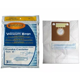 For Eureka 6 Eureka Allergy Style V Vacuum Bags, Power Team, Powerline, Canisters, World...
