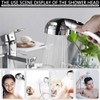 Detachable Shower Head High Pressure, 360 Degree Rotating Handheld Shower