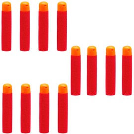 Toyland® - Pack of 12-9.5cm Large Refill Foam Darts - Dart Gun Accessory Packs