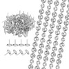 sourcing map 10Pcs Upholstery Tacks Strips, 3.28ft Decorative Nail Trims
