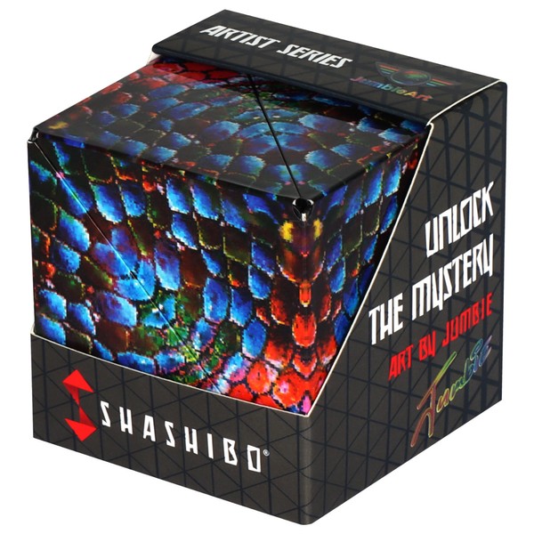 SHASHIBO Shape Shifting Box - Award-Winning, Patented Fidget Cube w/