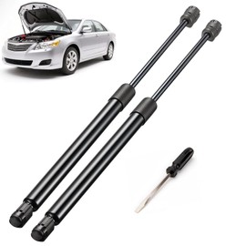 Front Hood Lift Supports & Gas Springs Compatible with Jeep Grand Cherokee 1999-2004 – Direct Replacement Part 4048 – Set of 2 with Screw Driver for Install
